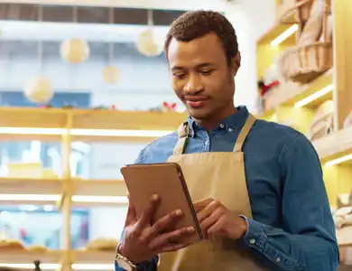Shopkeeper On Tablet 1200X800