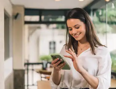 Woman On Phone 1200X800